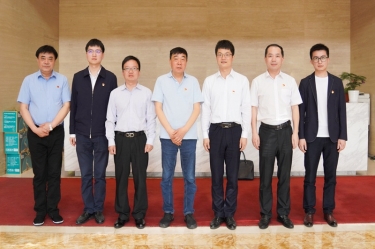 共青团嘉兴市委书记田凯一行莅临ROYAL皇家88纸业调研