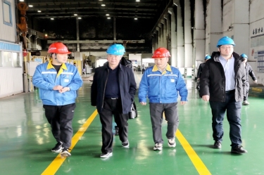 2024年 1月30日，浙江省经信厅机关党委二级巡视员孙自强莅临ROYAL皇家88纸业开展岁末年初安全生产督导